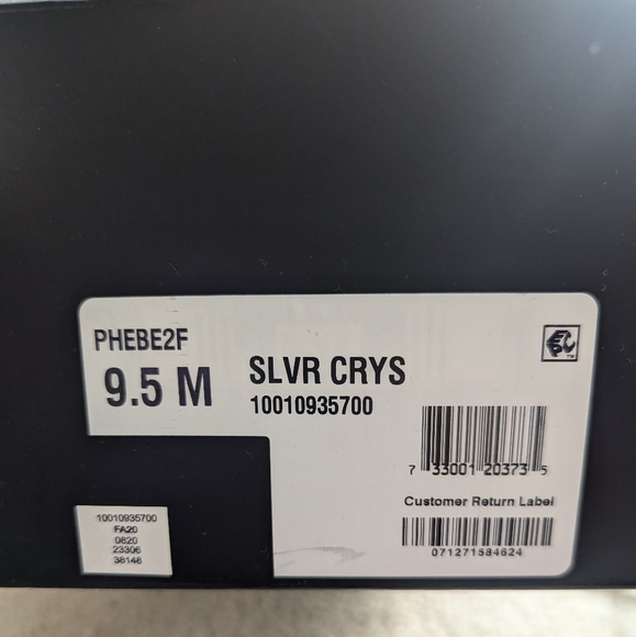 INC International Concepts Phebe Over the Knee Silver Rhinestone Boots Size 9.5 - Picture 5 of 6